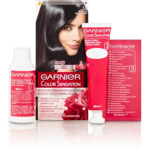 Garnier Color Sensation farba na vlasy odtieň 1.0 Ultra Onyx Black 1 ks