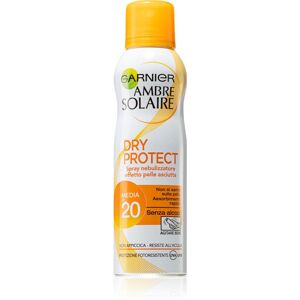 Garnier Ambre Solaire Dry Protect sprej na opaľovanie SPF 20 200 ml