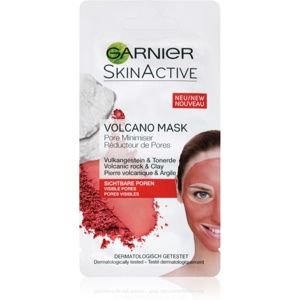 Garnier Skin Active hrejivá pleťová maska so sopečnými minerálmi a ílom sťahujúcim póry 8 ml