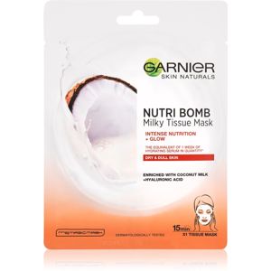 Garnier Skin Naturals Nutri Bomb vyživujúca plátienková maska 32 g