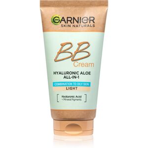 Garnier Hyaluronic Aloe All-in-1 BB Cream BB krém pre mastnú a zmiešanú pleť odtieň Light Skin 40 ml