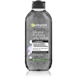 Garnier Skin Naturals Pure Charcoal čistiaca micelárna voda s gélovou textúrou 400 ml