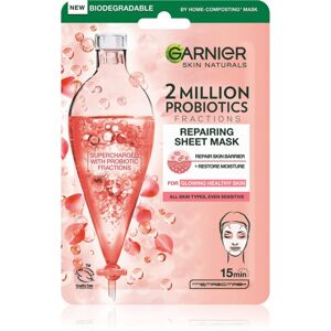 Garnier Skin Naturals jednorazová plátenková maska na tvár s probiotikami 22 g