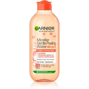 Garnier Skin Naturals Micellar Gentle Peeling micelárna voda s peelingovým efektom 400 ml