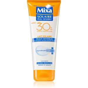 MIXA Sun opaľovacie mlieko pre citlivú pokožku SPF 30 200 ml