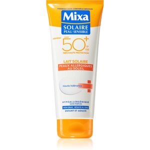 MIXA Sun opaľovací krém pre citlivú a alergickú pleť SPF 50+ 200 ml