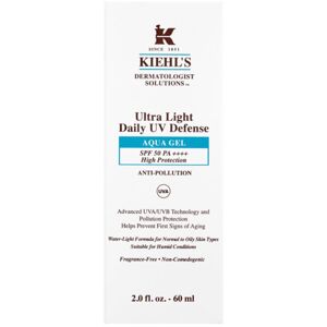 Kiehl's Dermatologist Solutions Ultra Light Daily UV Defense Aqua Gel SPF 50 PA++++ ultraľahký ochranný fluid pre všetky typy pleti vrátane citlivej S