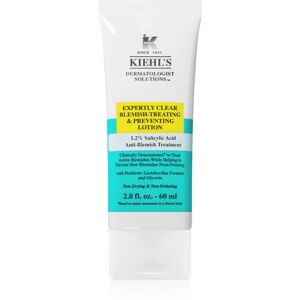 Kiehl's Dermatologist Solutions Expertly Clear Blemish-Treating & Preventing Lotion krém na tvár na aknóznu pleť pre ženy 60 ml