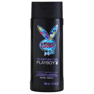 Playboy No Sleep New York sprchový gél pre mužov 400 ml
