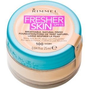 Rimmel Fresher Skin ultra ľahký make-up SPF 15 odtieň 100 Ivory 25 ml