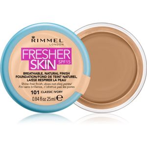Rimmel Fresher Skin ultra ľahký make-up SPF 15 odtieň 101 Classic Ivory 25 ml