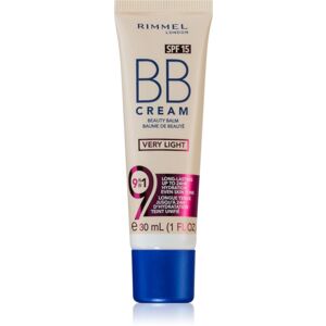 Rimmel BB Cream 9 in 1 BB krém SPF 15 odtieň Very Light 30 ml