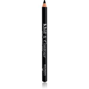 Bourjois Khôl & Contour Extra Longue Tenue dlhotrvajúca ceruzka na oči odtieň 001 Noir-issime 1.2 g