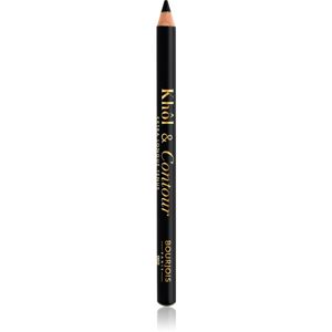 Bourjois Khôl & Contour dlhotrvajúca ceruzka na oči odtieň 002 Ultra Black 1,2 g