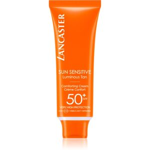 Lancaster Sun Sensitive Comforting Cream opaľovací krém na tvár SPF 50+ 50 ml