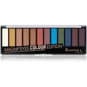 Rimmel Magnif’ Eyes paletka očných tieňov odtieň 004 Colour Edition 14.16 g