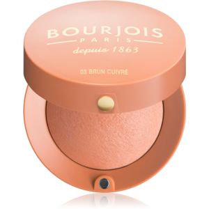 Bourjois Little Round Pot Blush lícenka odtieň 03 Brun Cuivre 2,5 g