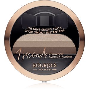 Bourjois 1 Seconde očné tiene pre okamžité dymové líčenie odtieň 06 Abracada'brown 3 g