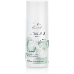Wella Professionals Nutricurls Waves hydratačný šampón pre vlnité vlasy 50 ml