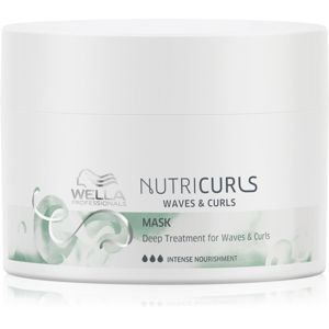 Wella Professionals Nutricurls Waves & Curls uhladzujúca maska pre vlnité a kučeravé vlasy 150 ml