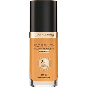 Max Factor Facefinity All Day Flawless make-up 3v1 odtieň 83 Warm Toffee 30 ml