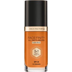 Max Factor Facefinity All Day Flawless dlhotrvajúci make-up SPF 20 odtieň 92 Cinnamon 30 ml