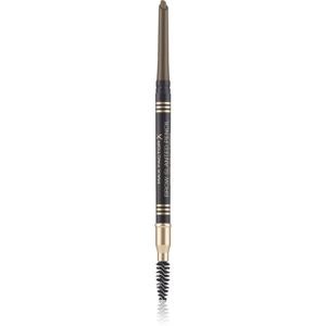 Max Factor Brow Slanted Pencil automatická ceruzka na obočie s kefkou odtieň 03 Dark Brown