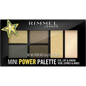 Rimmel Mini Power Palette paletka pre celú tvár odtieň 05 Boss Babe 6.8 g