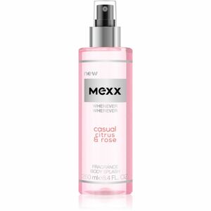 Mexx Whenever Wherever Casual Citrus & Rose osviežujúci telový sprej pre ženy 250 ml