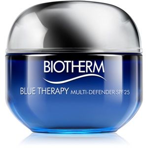 Biotherm Blue Therapy Multi Defender SPF25 protivráskový a regeneračný krém pre suchú pleť SPF 25 50 ml