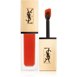 Yves Saint Laurent Tatouage Couture ultra matujúci tekutý rúž odtieň 02 Crazy Tangerine - Electric Orange 6 ml