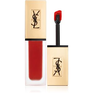 Yves Saint Laurent Tatouage Couture ultra matujúci tekutý rúž odtieň 09 Grenat No Rules - Rust Red 6 ml