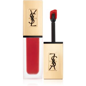 Yves Saint Laurent Tatouage Couture ultra matujúci tekutý rúž odtieň 12 Red Tribe - Rich True Red 6 ml