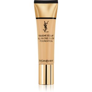 Yves Saint Laurent Touche Éclat All-In-One Glow tekutý make-up SPF 23 odtieň BD40 Warm Sand 30 ml