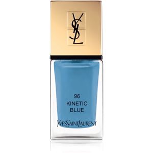 Yves Saint Laurent La Laque Couture lak na nechty odtieň 96 Kinetic Blue 10 ml