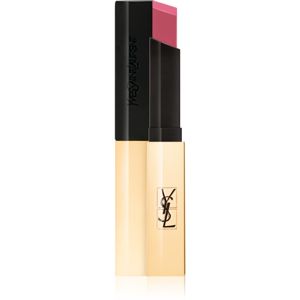 Yves Saint Laurent Rouge Pur Couture The Slim tenký zmatňujúci rúž s koženým efektom odtieň 7 Rose Oxymore 2,2 g