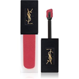 Yves Saint Laurent Tatouage Couture Velvet Cream vysoko pigmentovaný krémový rúž s matným efektom odtieň 213 Pink Accomplice 6 ml