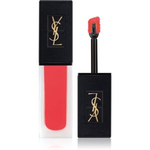 Yves Saint Laurent Tatouage Couture Velvet Cream vysoko pigmentovaný krémový rúž s matným efektom odtieň 202 Coral Symbol 6 ml