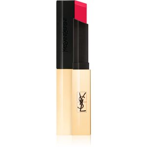 Yves Saint Laurent Rouge Pur Couture The Slim tenký zmatňujúci rúž s koženým efektom odtieň 29 Coral Revolt 2,2 g