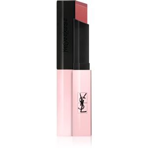 Yves Saint Laurent Rouge Pur Couture The Slim Glow Matte matný hydratačný rúž s leskom odtieň 207 Illegal Rosy Nude 2 g