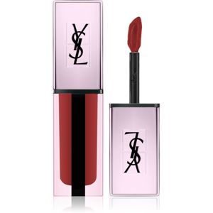 Yves Saint Laurent Vernis À Lèvres Water Stain Glow vysoko pigmentovaný lesk na pery 202 Insurgent Red 5,9 g