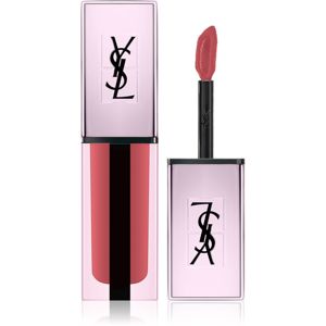 Yves Saint Laurent Vernis À Lèvres Water Stain Glow vysoko pigmentovaný lesk na pery 203 Restricted Pink 5.9 g