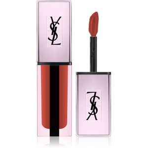 Yves Saint Laurent Vernis À Lèvres Water Stain Glow vysoko pigmentovaný lesk na pery 213 No Taboo Chili 5.9 g