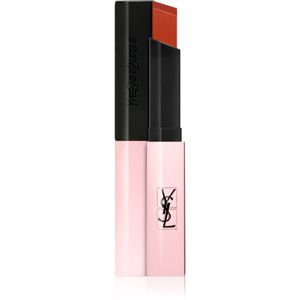 Yves Saint Laurent Rouge Pur Couture The Slim Glow Matte matný hydratačný rúž s leskom odtieň 213 No Taboo Chili 2 g
