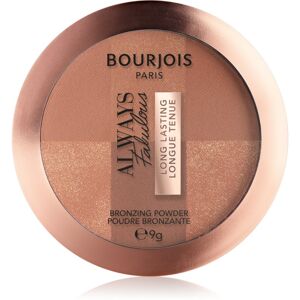Bourjois Always Fabulous bronzujúci púder pre zdravý vzhľad odtieň 002 Dark Medium 9 g