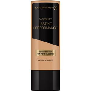 Max Factor Facefinity Lasting Performance tekutý make-up pre dlhotrvajúci efekt odtieň 107 Golden Beige 35 ml