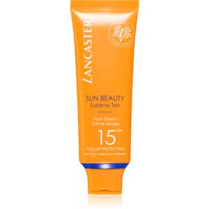 Lancaster Sun Beauty Face Cream opaľovací krém na tvár SPF 15 50 ml
