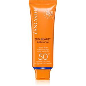 Lancaster Sun Beauty Face Cream opaľovací krém na tvár SPF 50 50 ml
