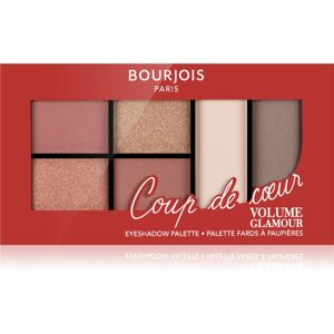 Bourjois Volume Glamour paletka očných tieňov odtieň 001 Coup De Coeur 8,4 g