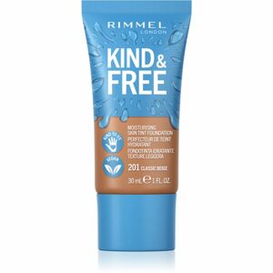 Rimmel Kind & Free ľahký hydratačný make-up odtieň 201 Classic Beige 30 ml